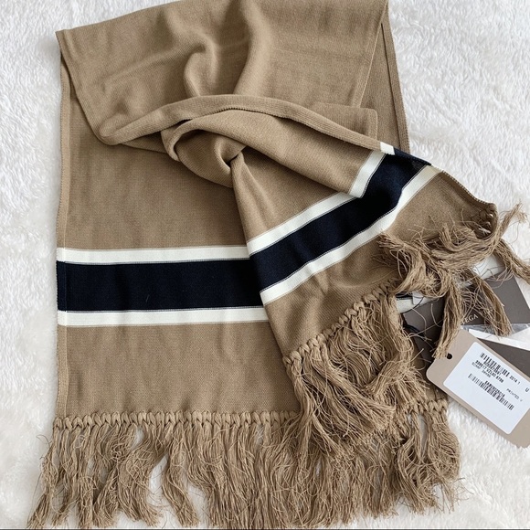 NWT Authentic Bottega Veneta Men’s Stripe Scarf - Picture 3 of 8